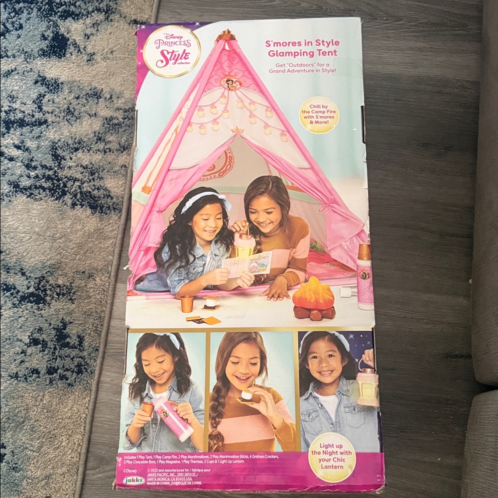 Disney Princess Style Collection S'mores in Style Glamping Tent